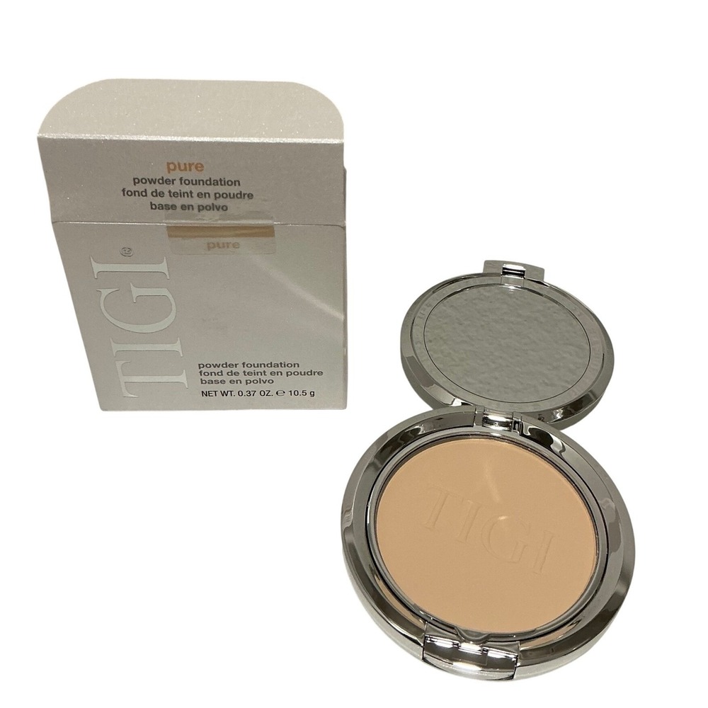 TIGI Pure Powder Foundation Compact Makeup Face Powder